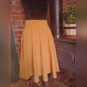 Retro Mustard Skirt💛